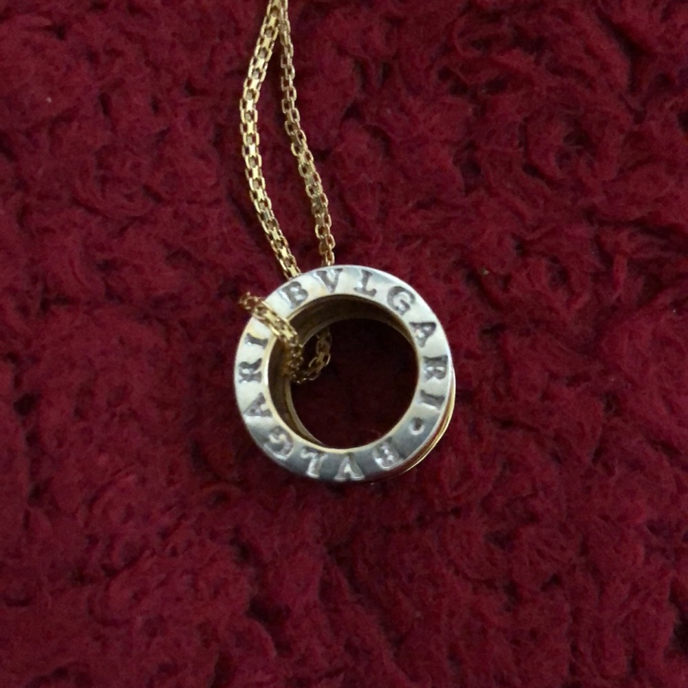 Bvulgari Necklace in white and Yellow gold